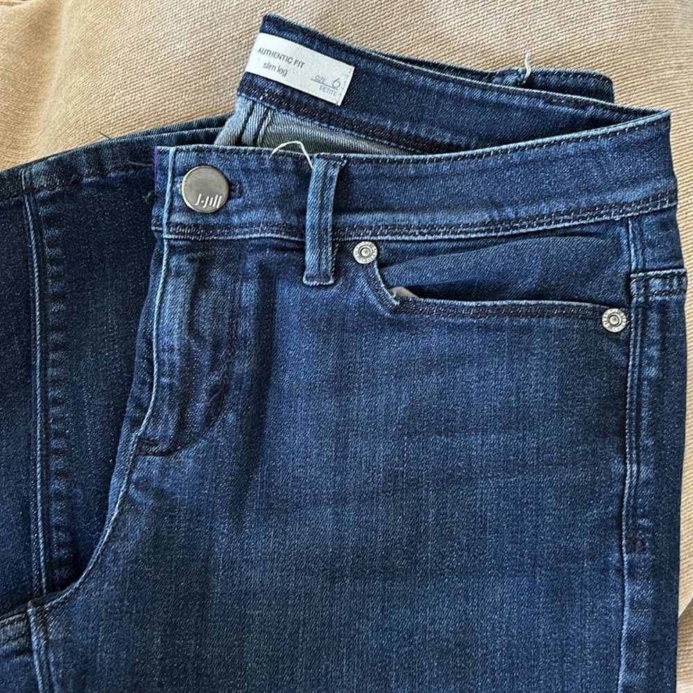 J.Jill Jeans, Blue, 6 Petite